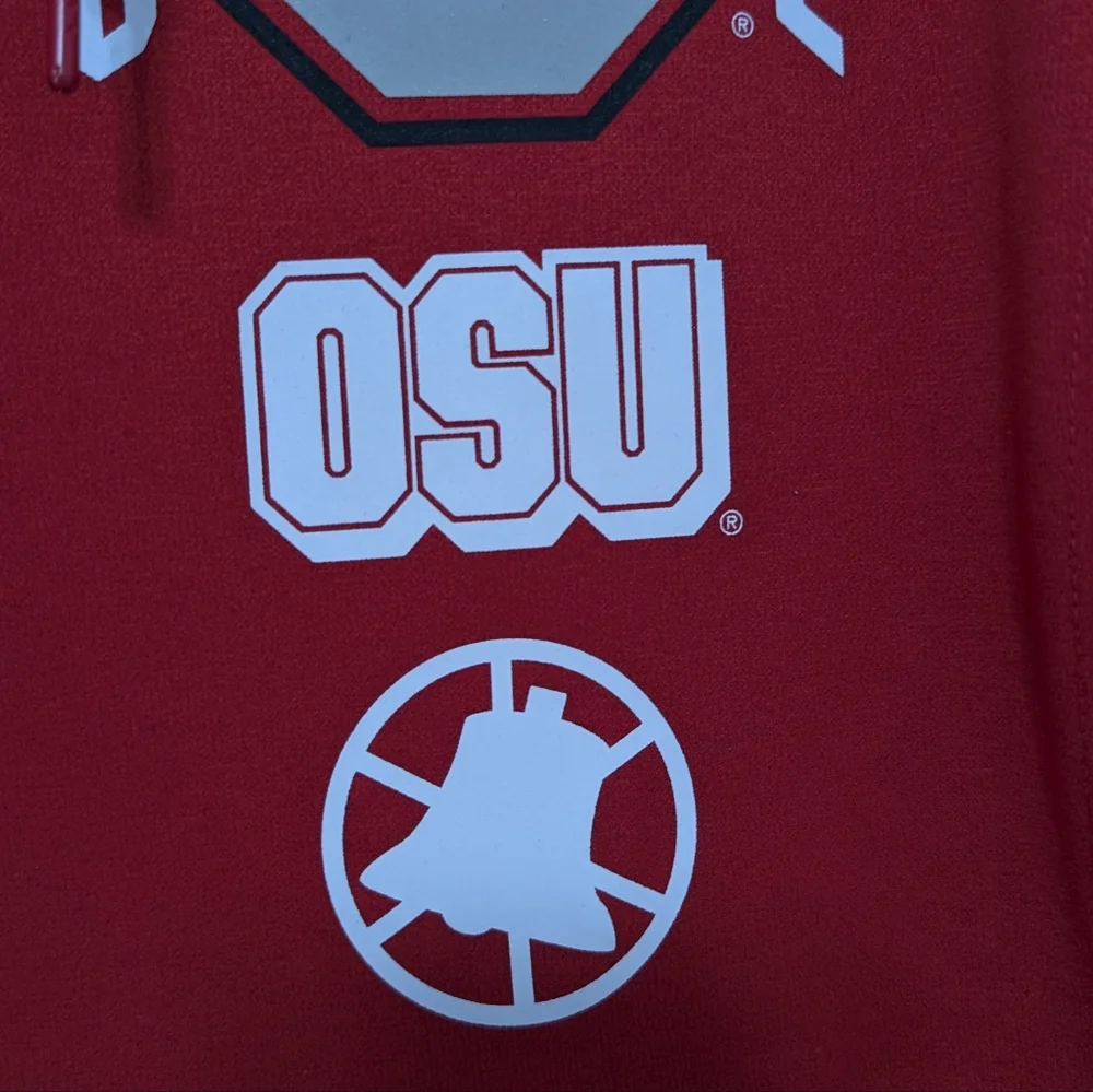 Nike Dri-Fit Ohio State University Red Hoodie. Size XS. Football 🏈